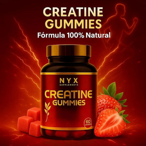 Creatina em Gummies – Mais Energia, Força e Sabor!