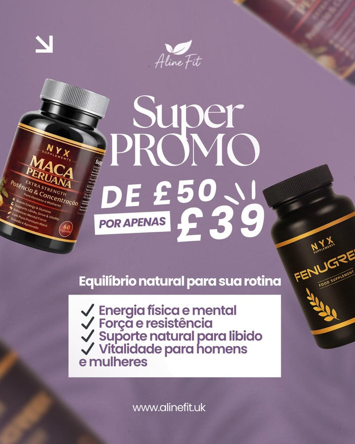 Combo Energia e Vitalidade Masculino e Feminino