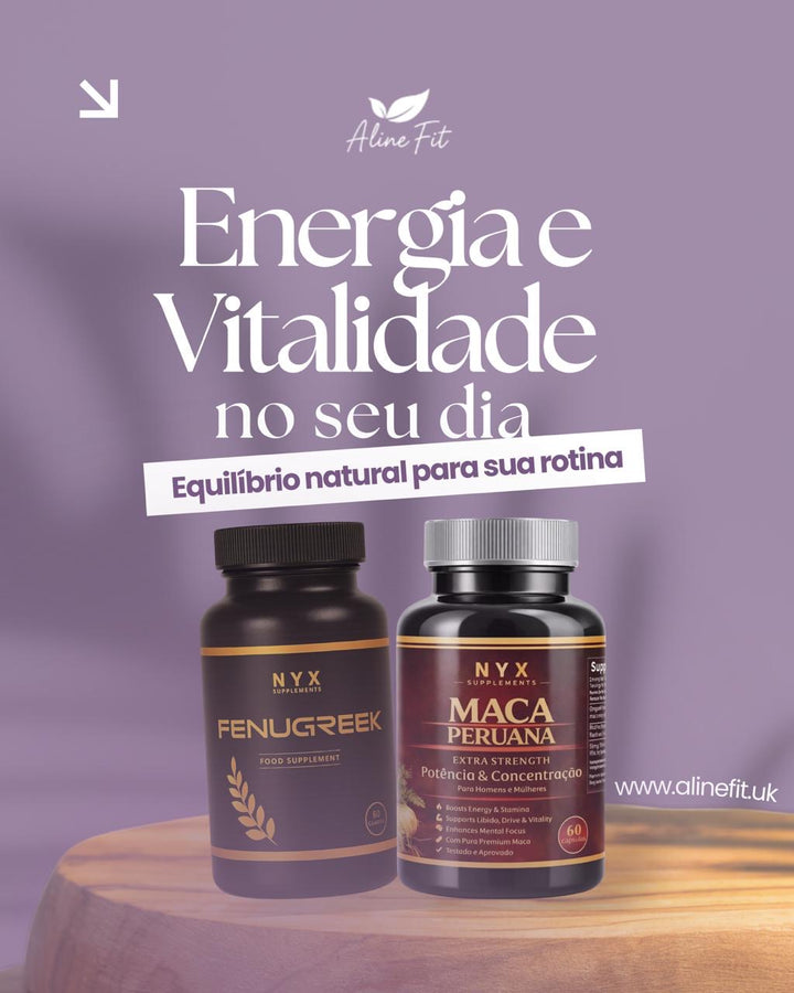Combo Energia e Vitalidade Masculino e Feminino