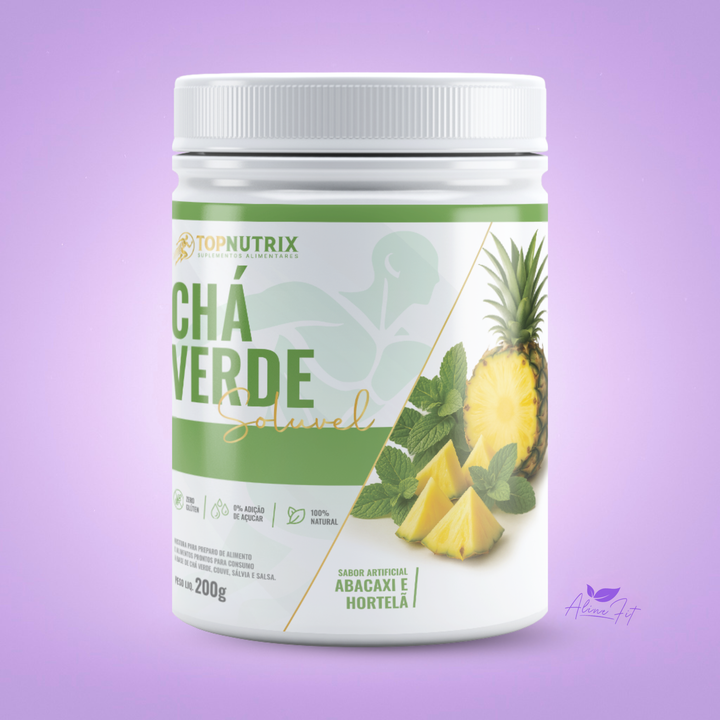 Chá Verde com Colágeno