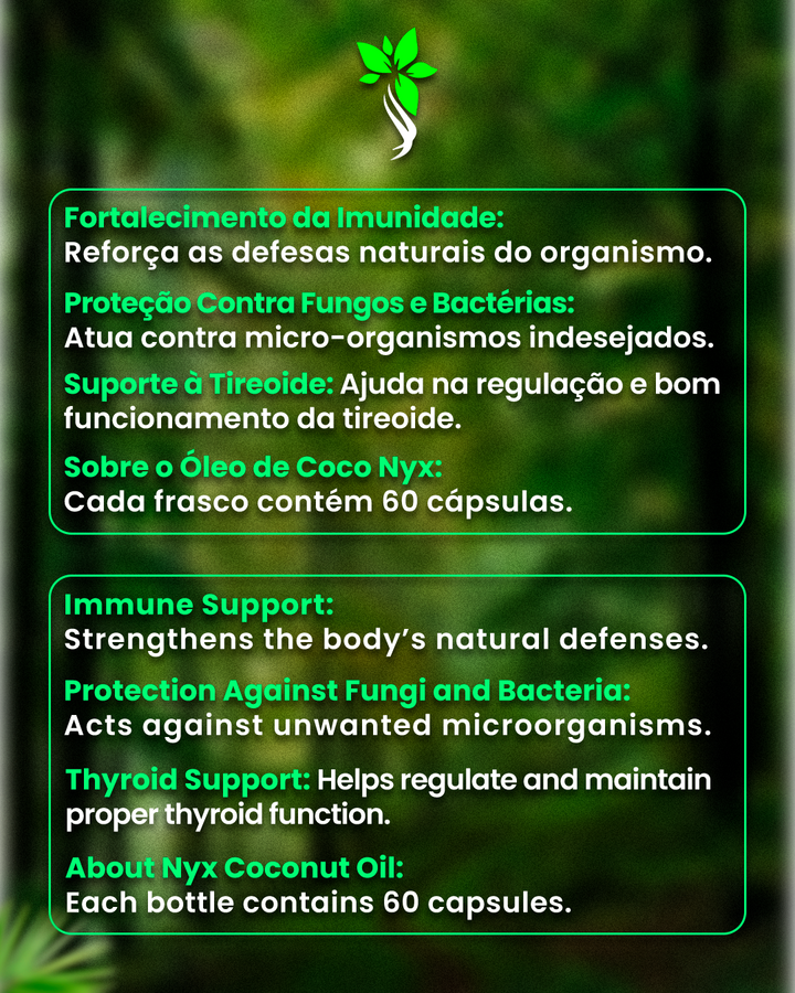 🥥 NYX Coconut Oil – Practicality and Balance for Your Everyday Life
